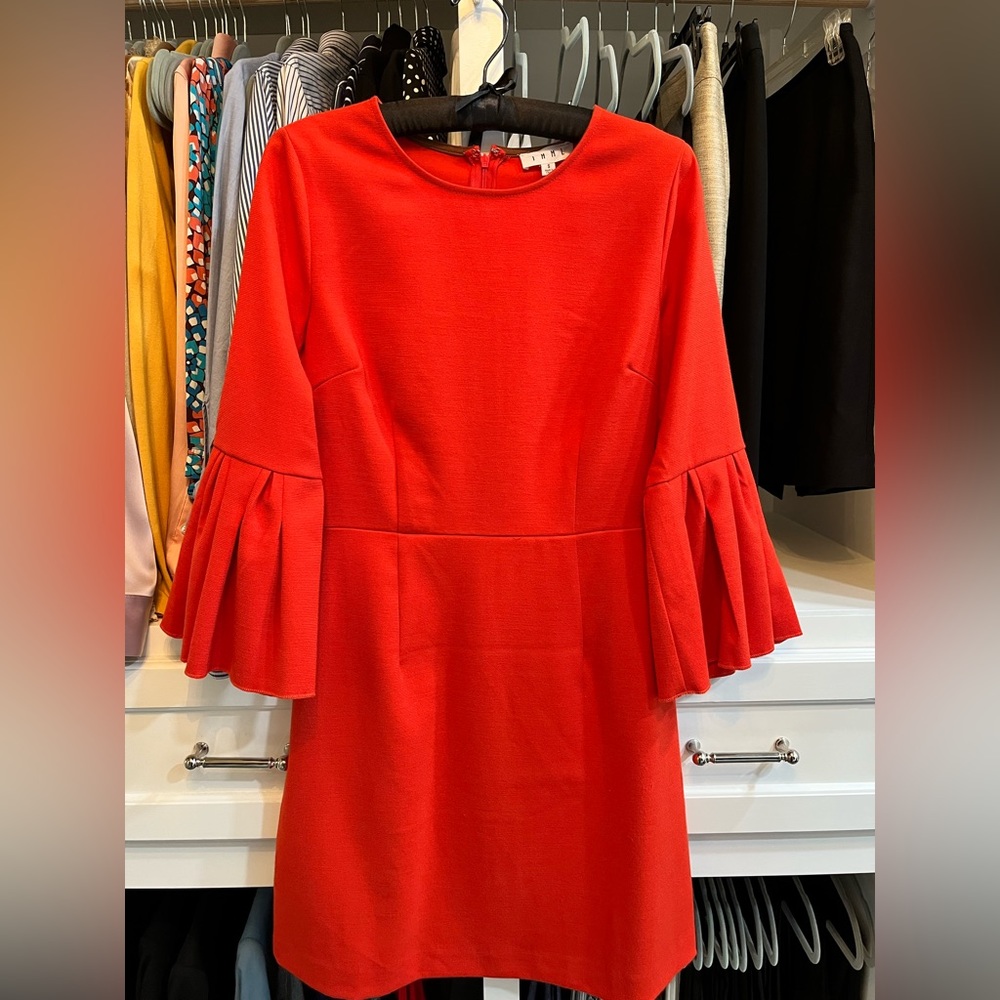 THML Red Orange Dress